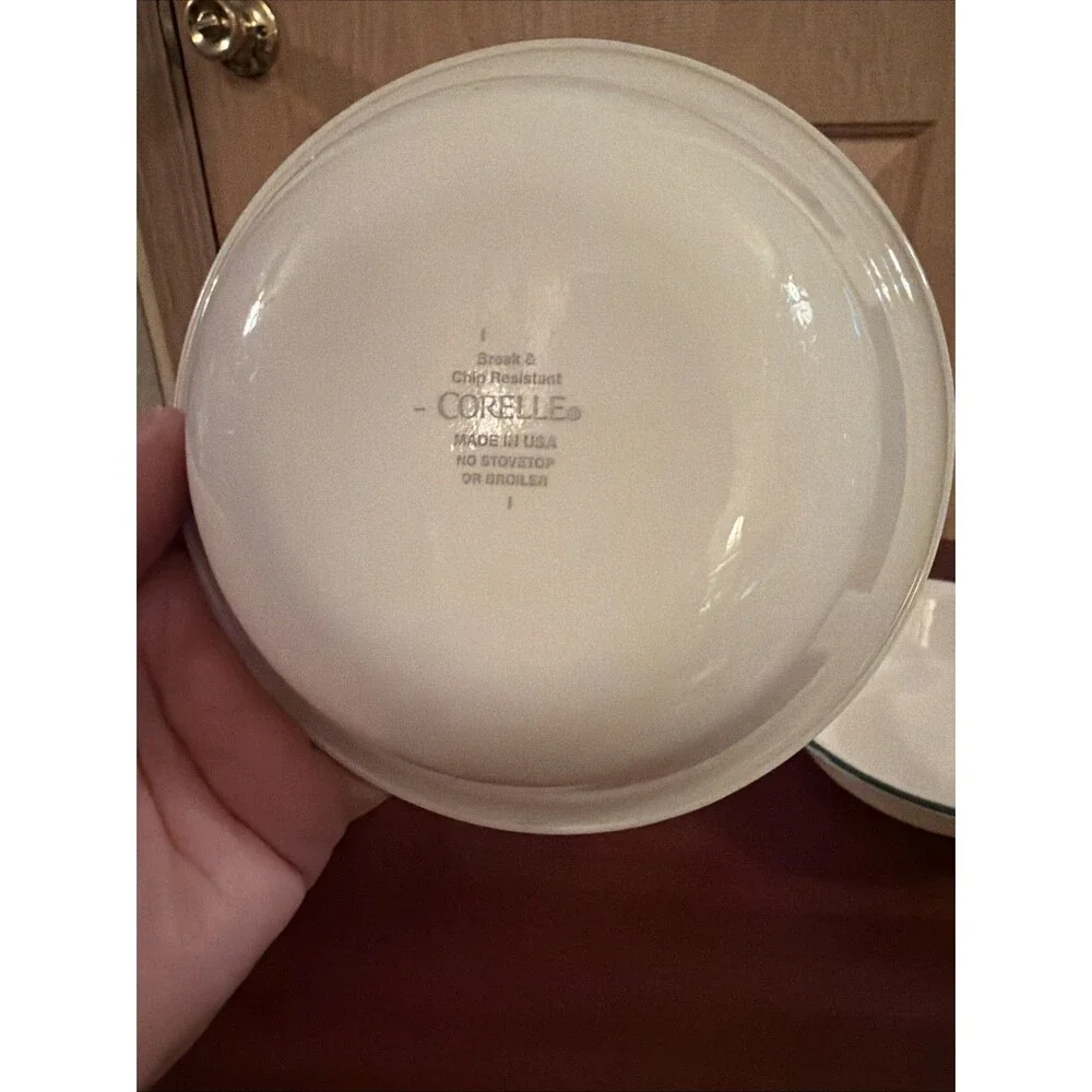 CORELLE GARDEN HOME DESSERT / BERRY BOWLS 4. Good Pre Owned Condition.Ships Fast